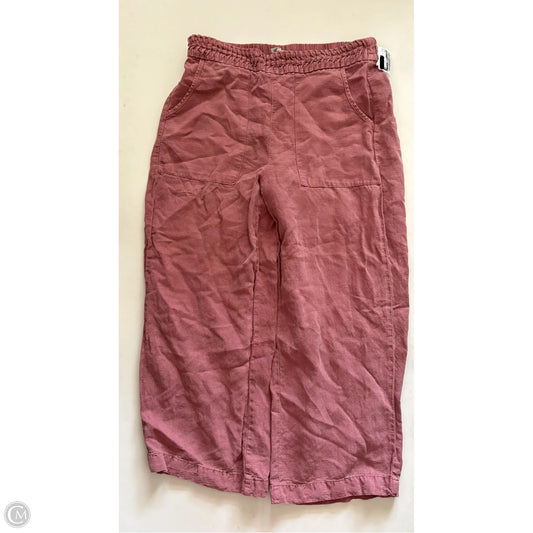 Pants Linen By Joie In Pink, Size: M