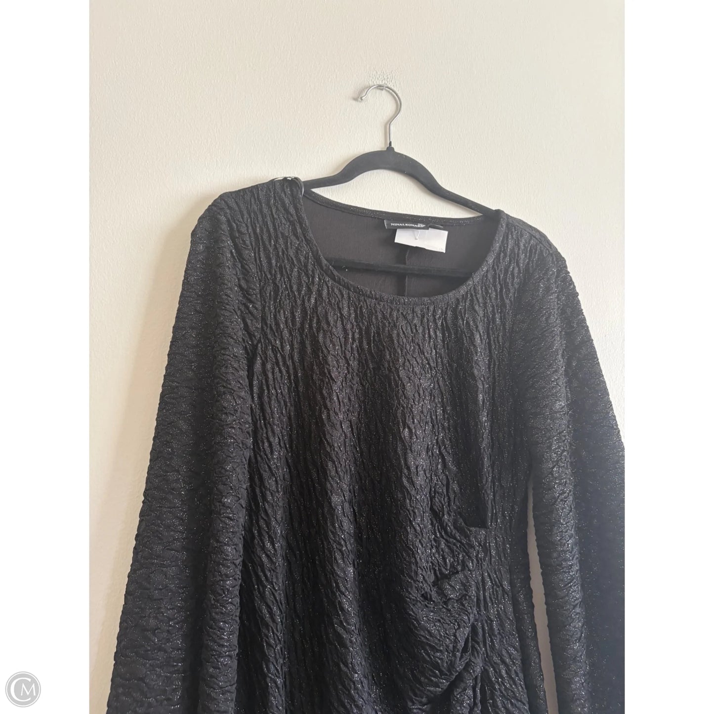 Dress Party Midi By Nina Leonard In Black, Size: M