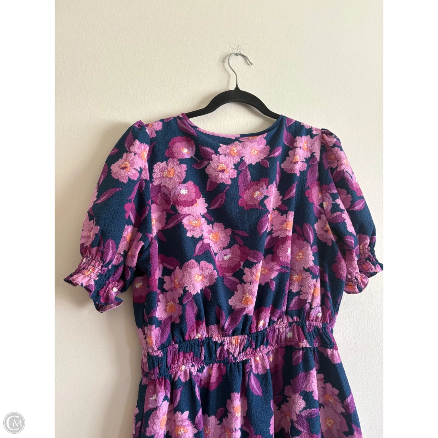 Dress Casual Midi By Draper James In Floral Print, Size: M