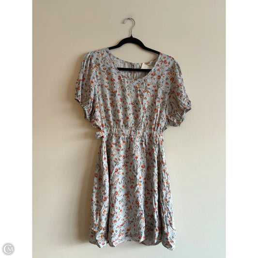 Dress Casual Midi By Promesa In Floral Print, Size: S