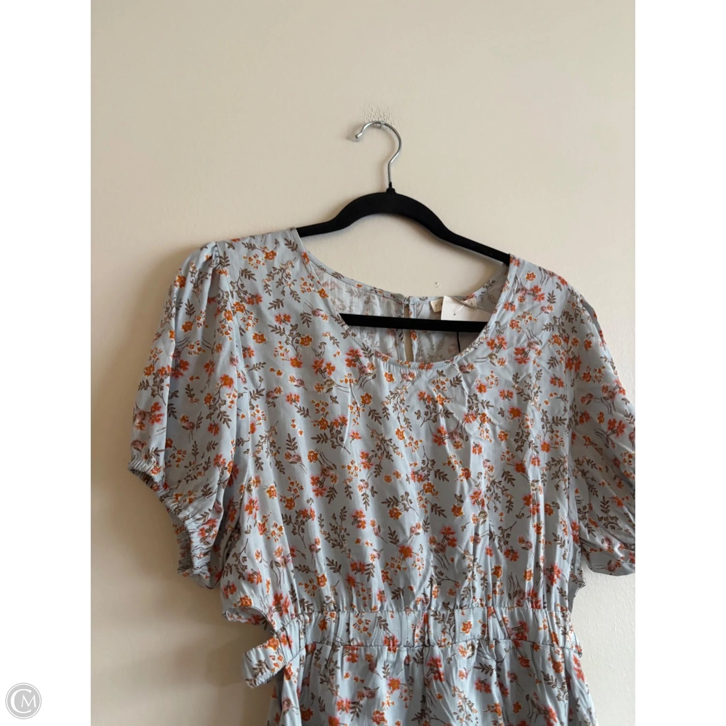 Dress Casual Midi By Promesa In Floral Print, Size: S