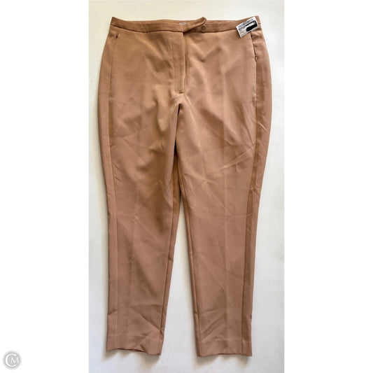 Pants Dress By Worthington In Brown, Size: 16