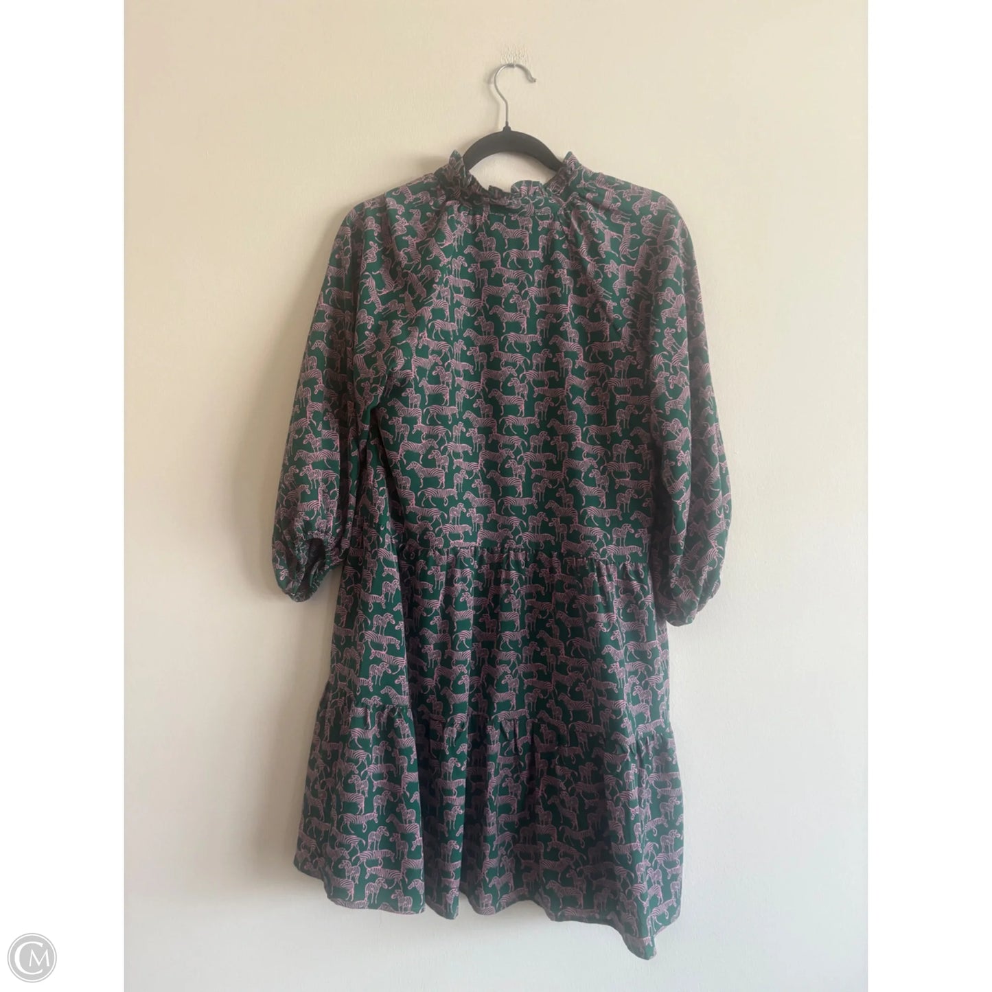 Dress Casual Midi By Joy Joy In Animal Print, Size: S
