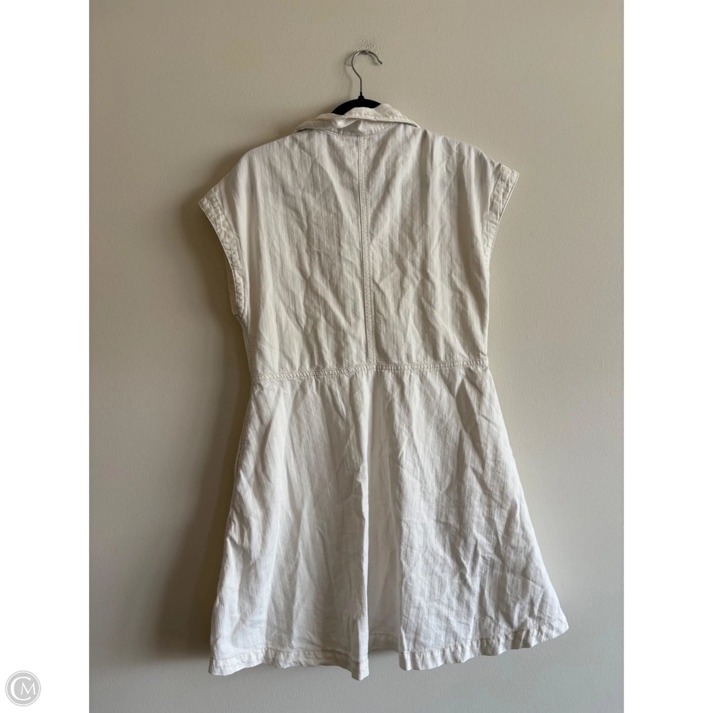 Dress Casual Midi By Universal Thread In Cream, Size: S