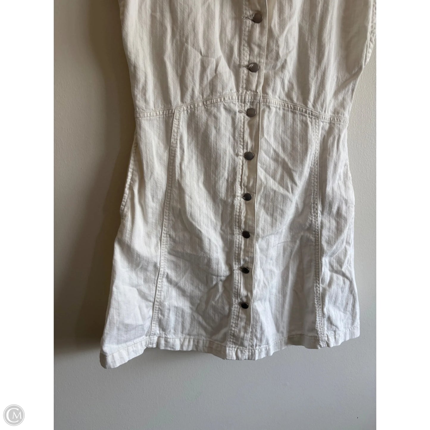 Dress Casual Midi By Universal Thread In Cream, Size: S