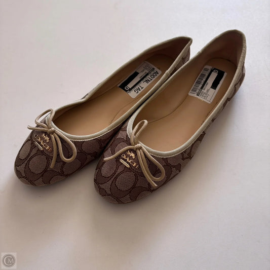 Shoes Designer By Coach In Brown, Size: 7