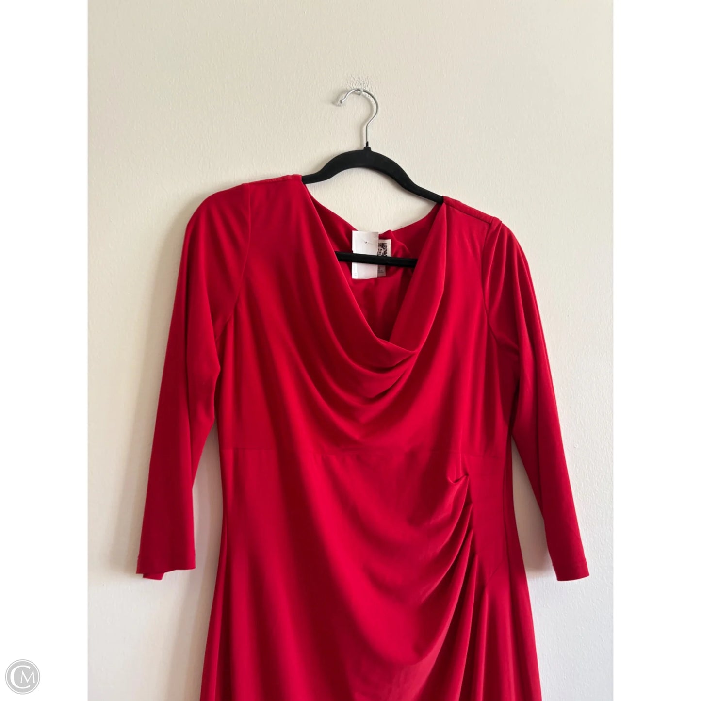 Dress Work By Anne Klein In Red, Size: 8