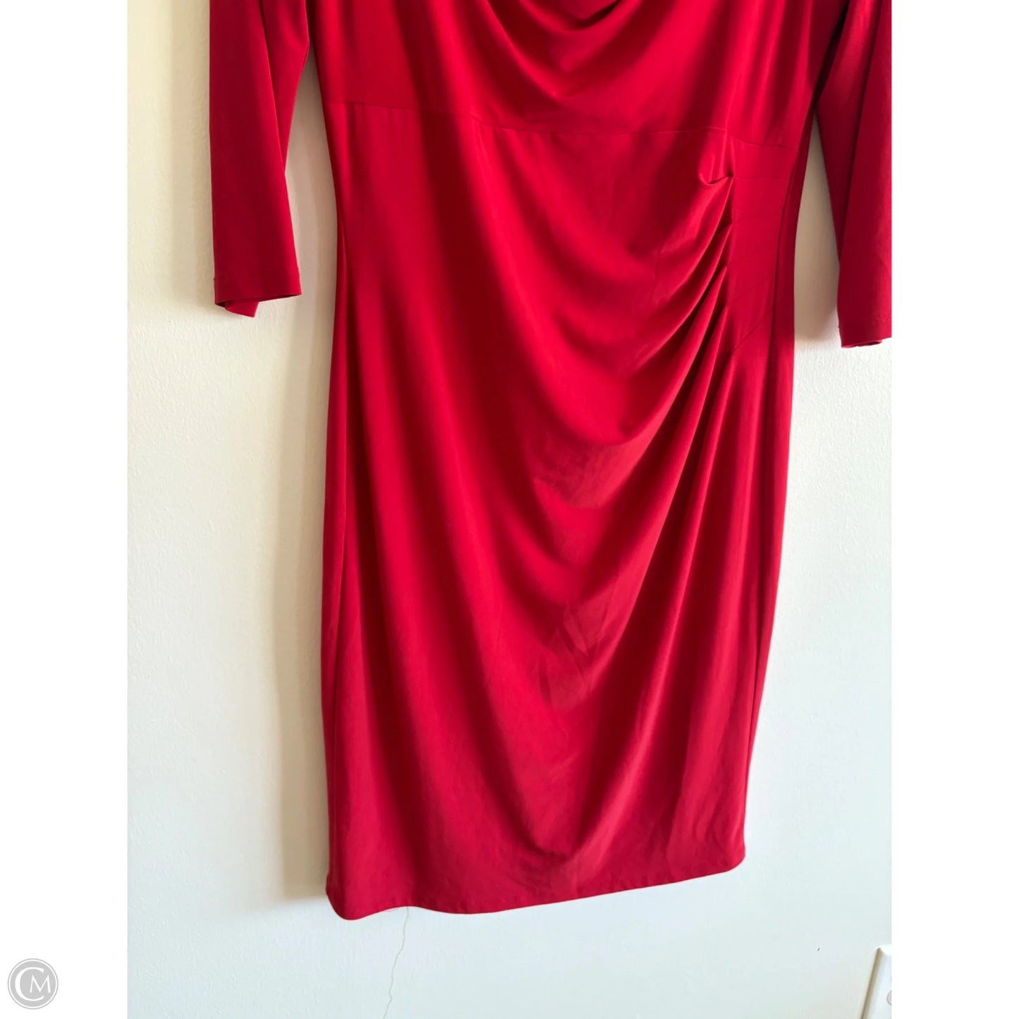 Dress Work By Anne Klein In Red, Size: 8