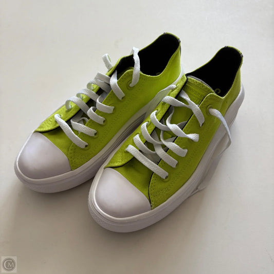Shoes Athletic By Converse In Green, Size: 7