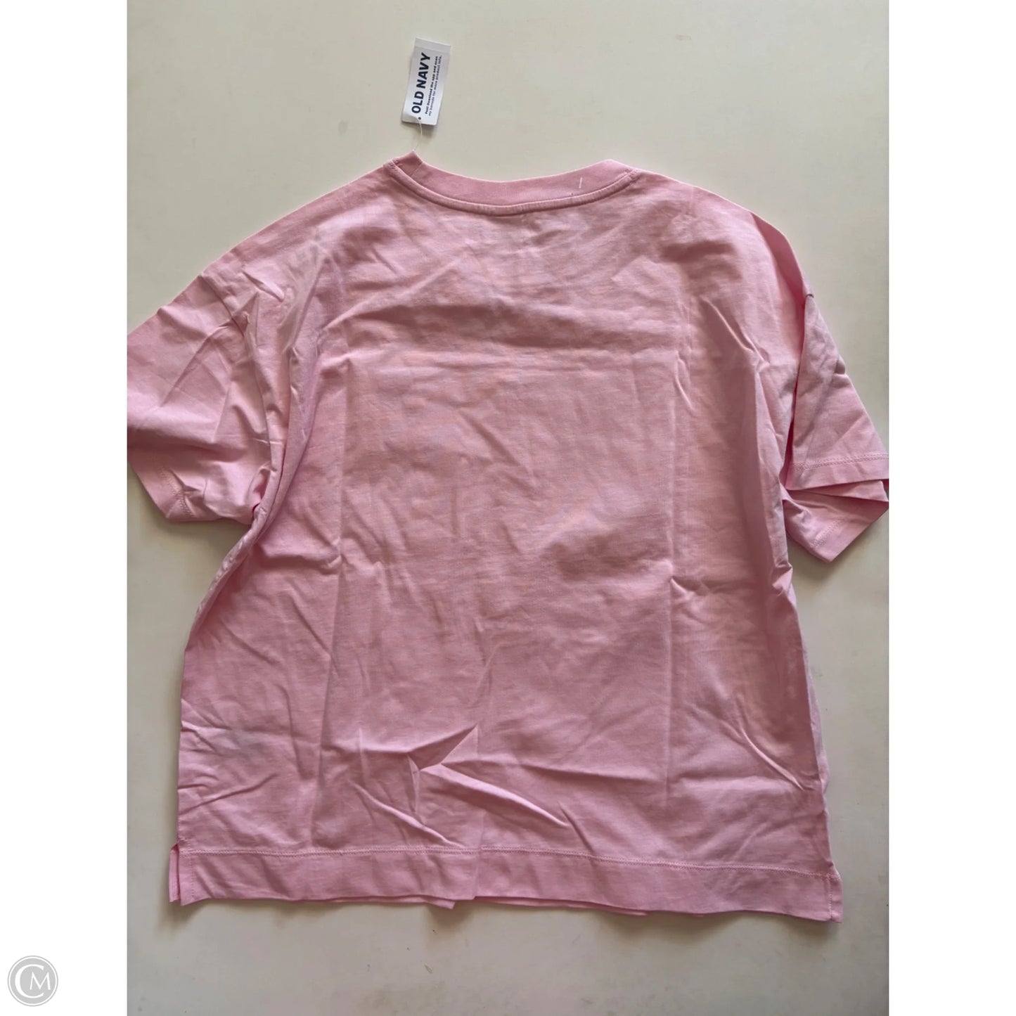 Top Short Sleeve By Old Navy In Pink, Size: S
