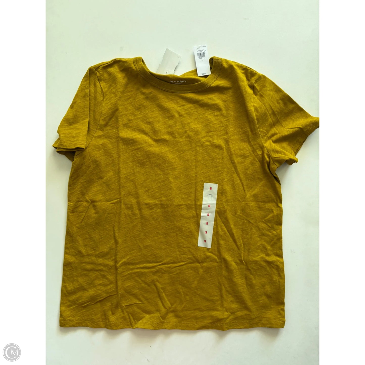 Top Short Sleeve By Old Navy In Green, Size: S