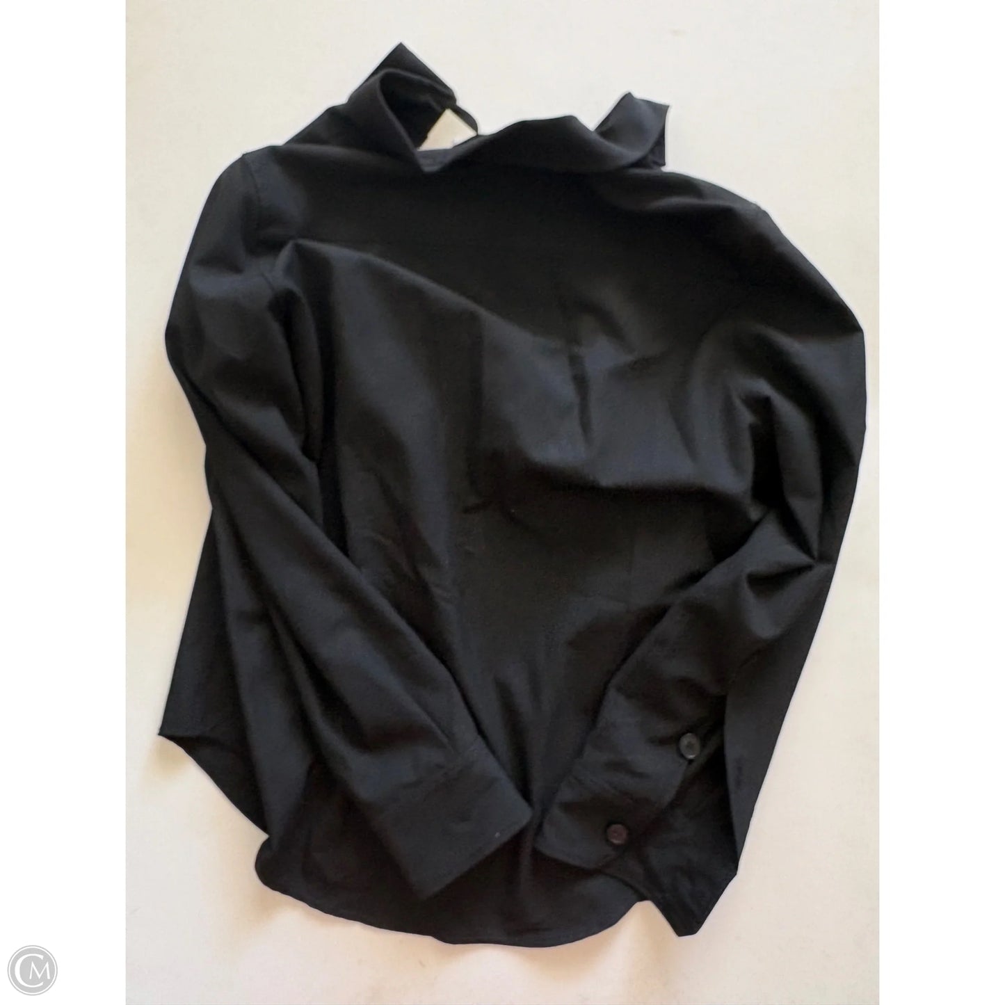 Top Long Sleeve By Zara Women In Black, Size: M