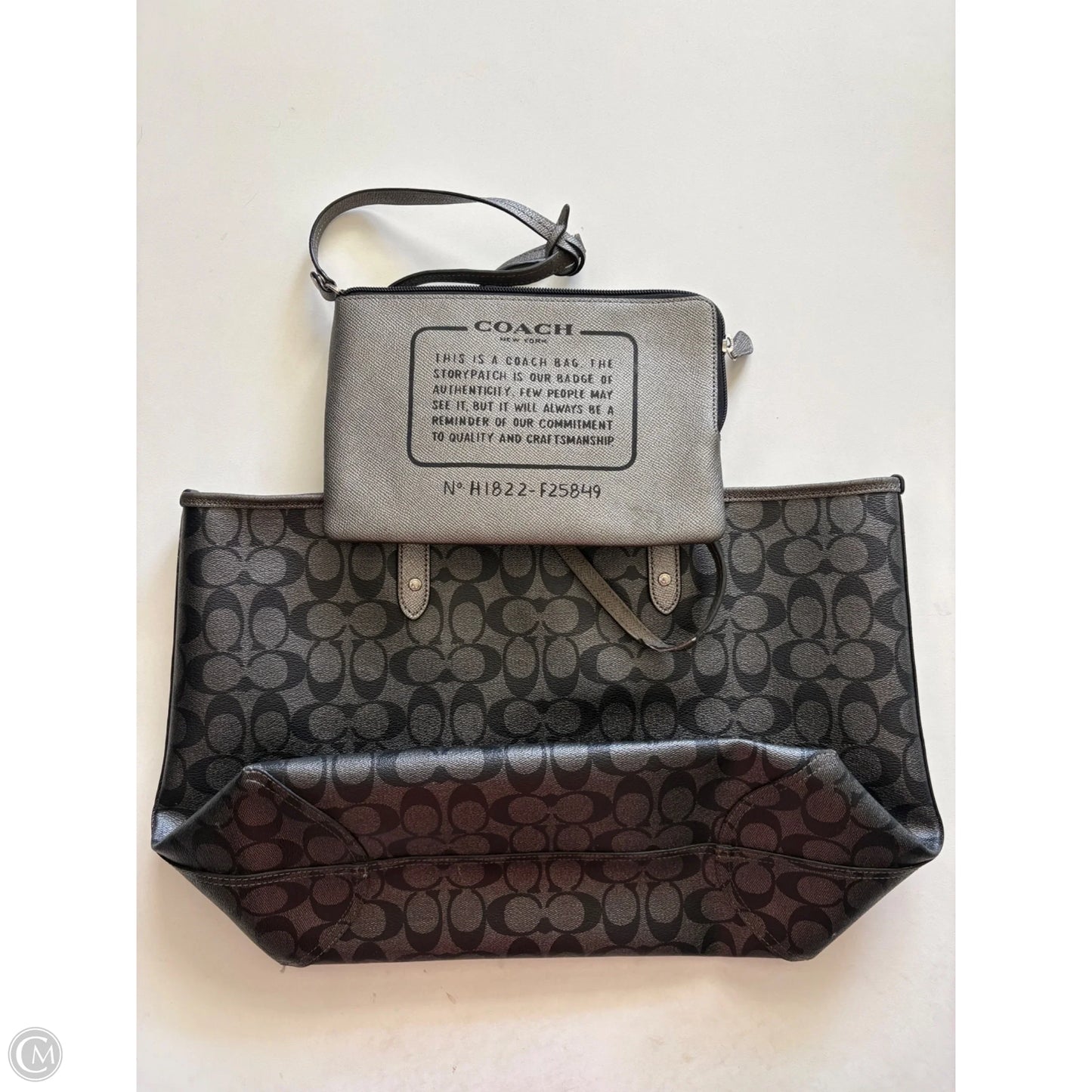 Handbag Designer By Coach, Size: Large