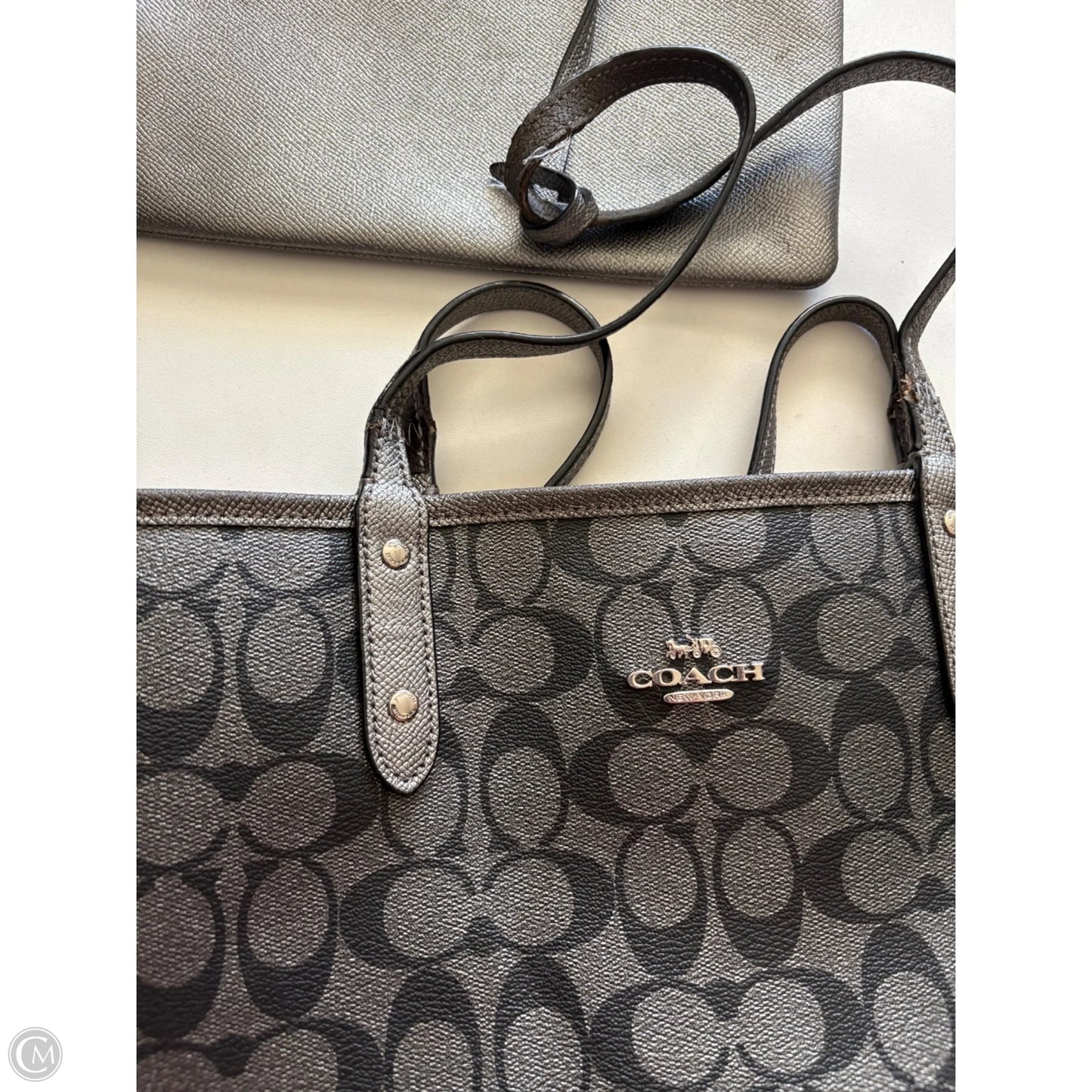 Handbag Designer By Coach, Size: Large