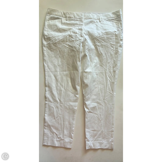 Pants Chinos & Khakis By Worthington In White, Size: 18
