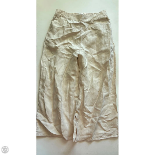 Pants Linen By Joie In Cream, Size: L