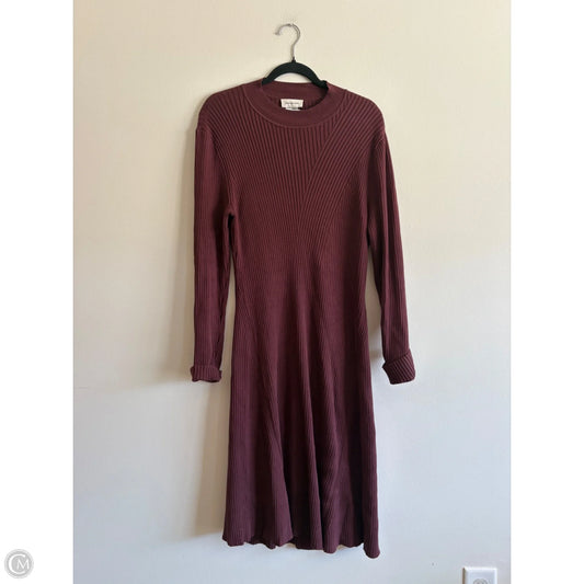 Dress Casual Maxi By Calvin Klein In Brown, Size: Xl