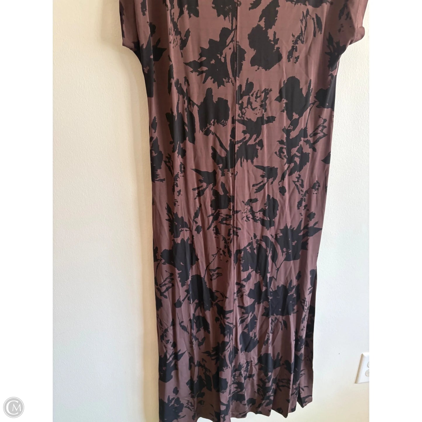 Dress Casual Maxi By Nordstrom In Brown, Size: Xl