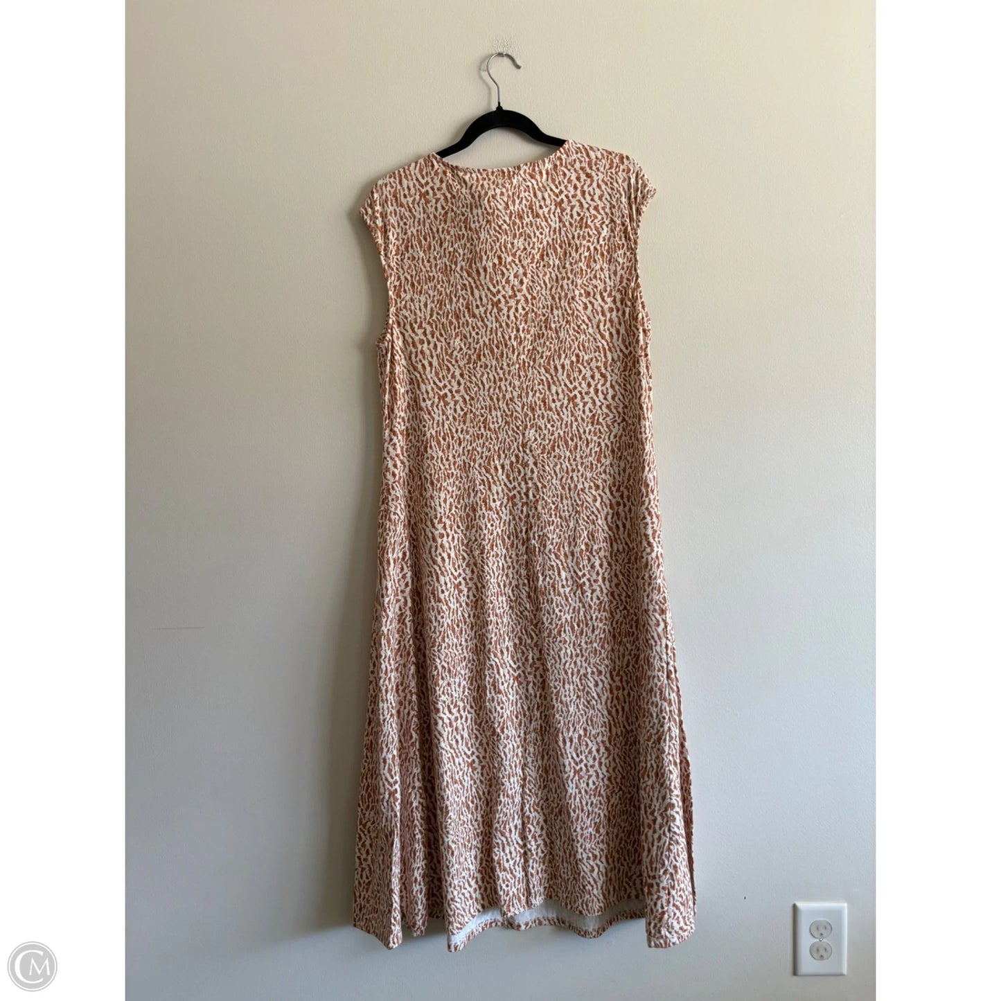 Dress Casual Maxi By Old Navy In Animal Print, Size: Xl