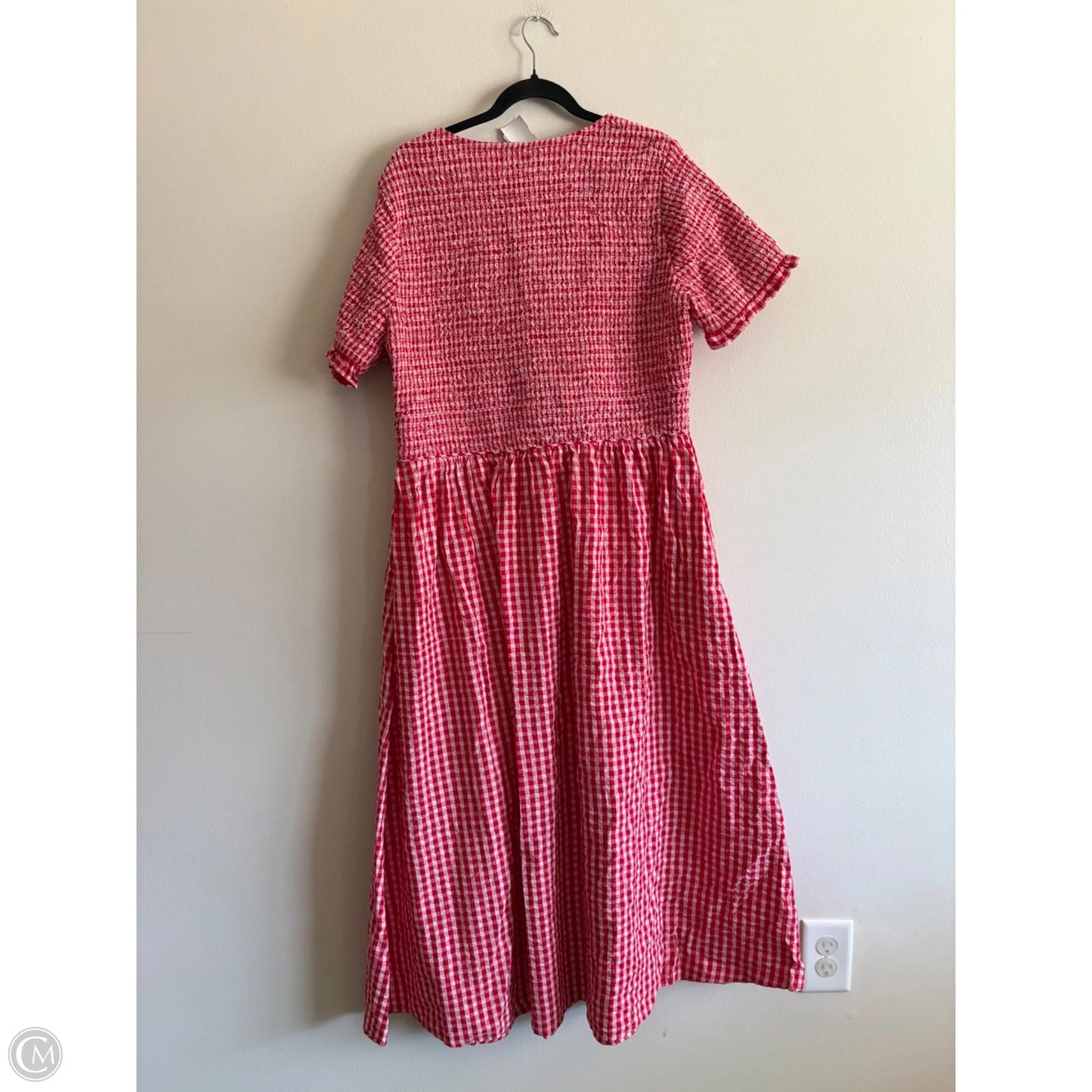 Dress Casual Midi By No Bodies Child In Checkered Pattern, Size: 14