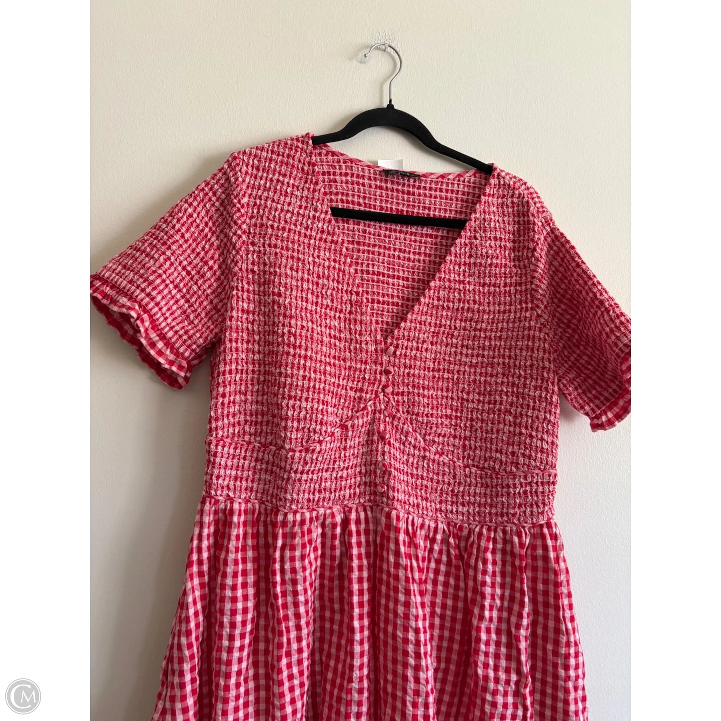 Dress Casual Midi By No Bodies Child In Checkered Pattern, Size: 14