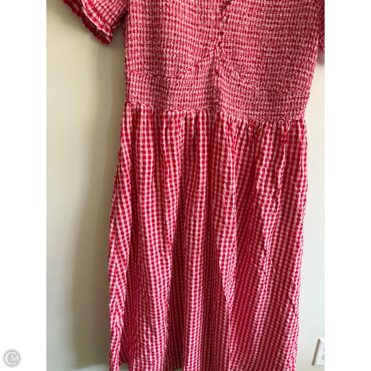 Dress Casual Midi By No Bodies Child In Checkered Pattern, Size: 14