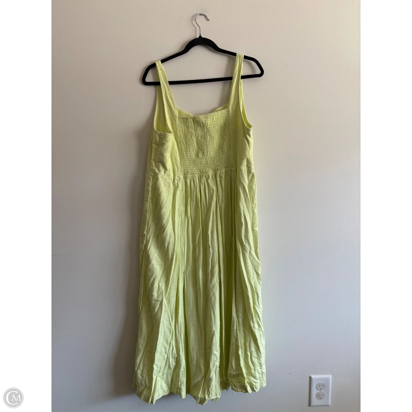 Dress Casual Maxi By Old Navy In Yellow, Size: 2x