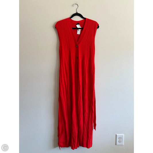 Dress Work By Ann Taylor In Orange, Size: Xl