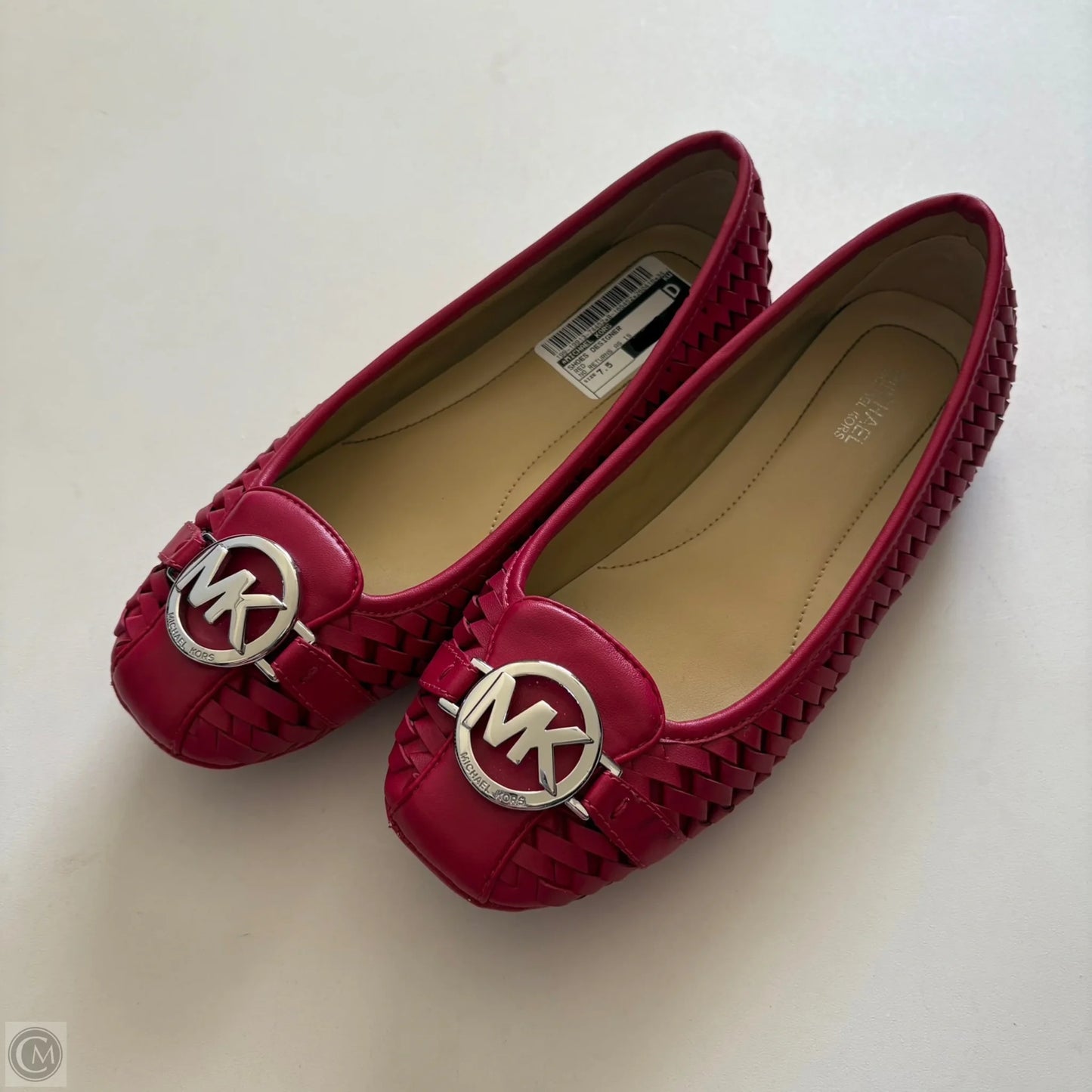 Shoes Designer By Michael Kors In Red, Size: 7.5