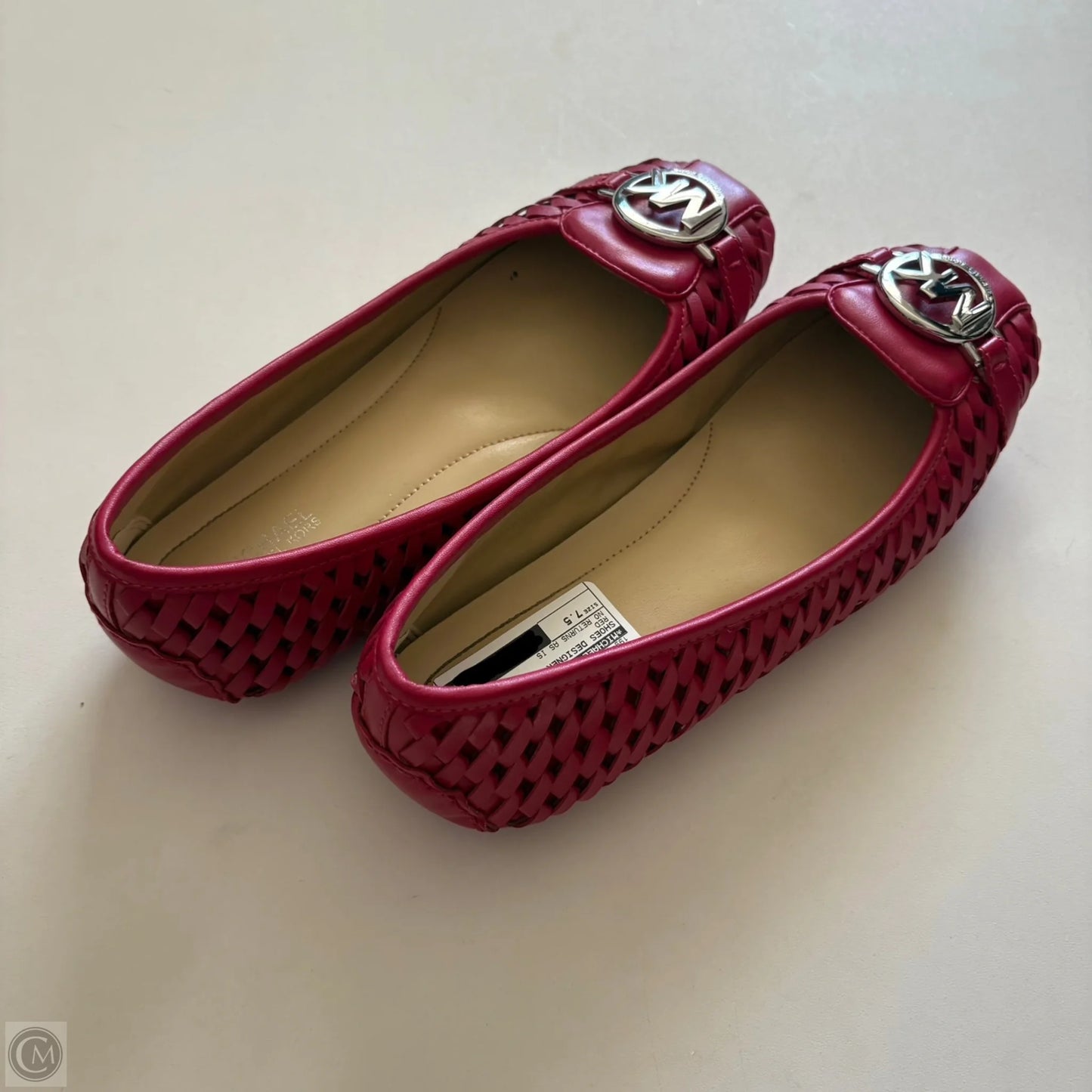 Shoes Designer By Michael Kors In Red, Size: 7.5