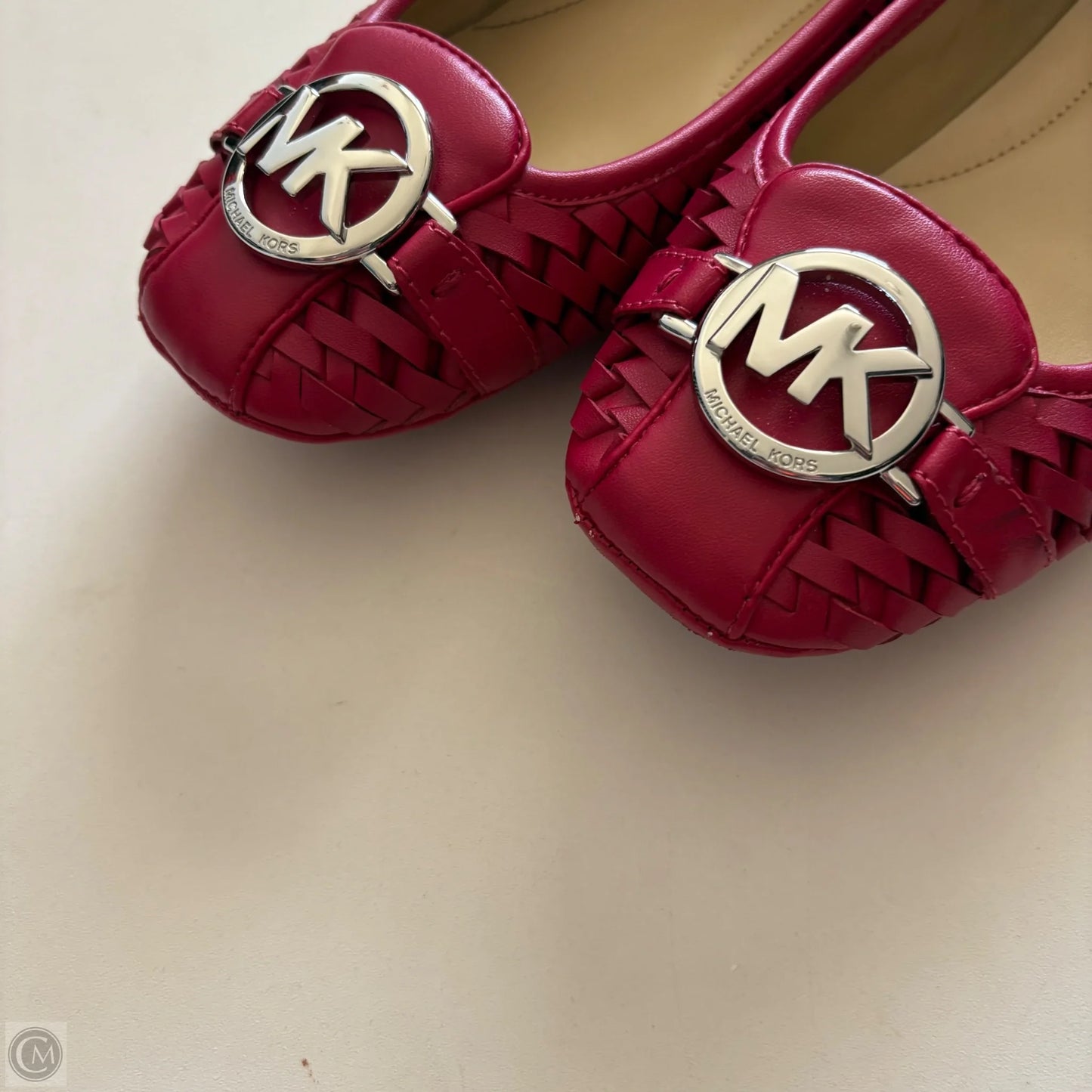 Shoes Designer By Michael Kors In Red, Size: 7.5