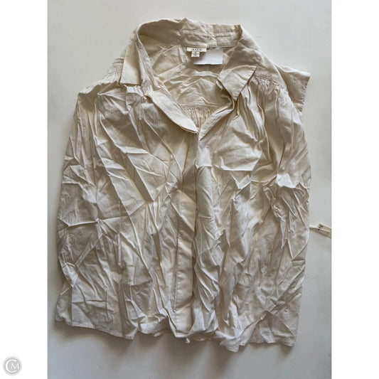 Top Sleeveless By Anna In Cream, Size: 2x