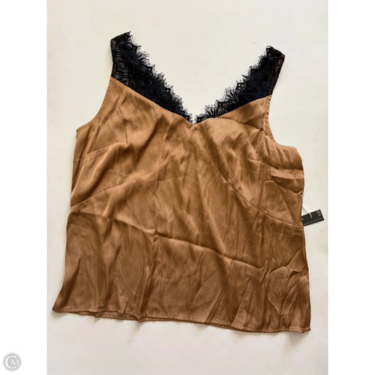 Tank Top By Worthington In Brown, Size: L