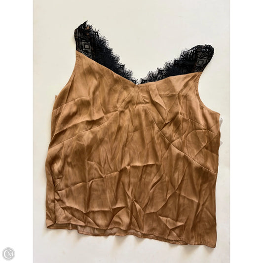 Tank Top By Worthington In Brown, Size: Xl
