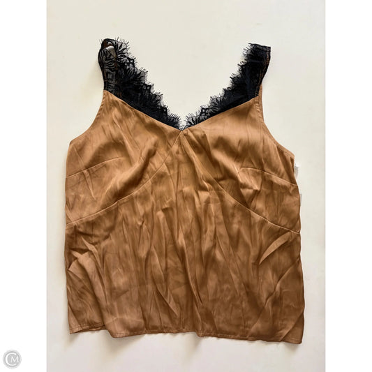 Tank Top By Worthington In Brown, Size: M
