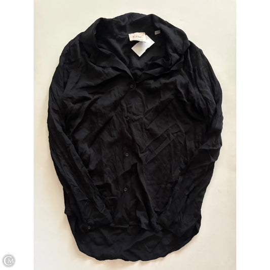 Top Long Sleeve By Elie Tahari In Black, Size: S