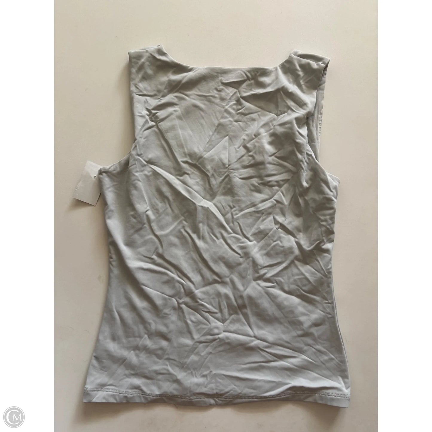 Tank Top By Tahari In Grey, Size: S