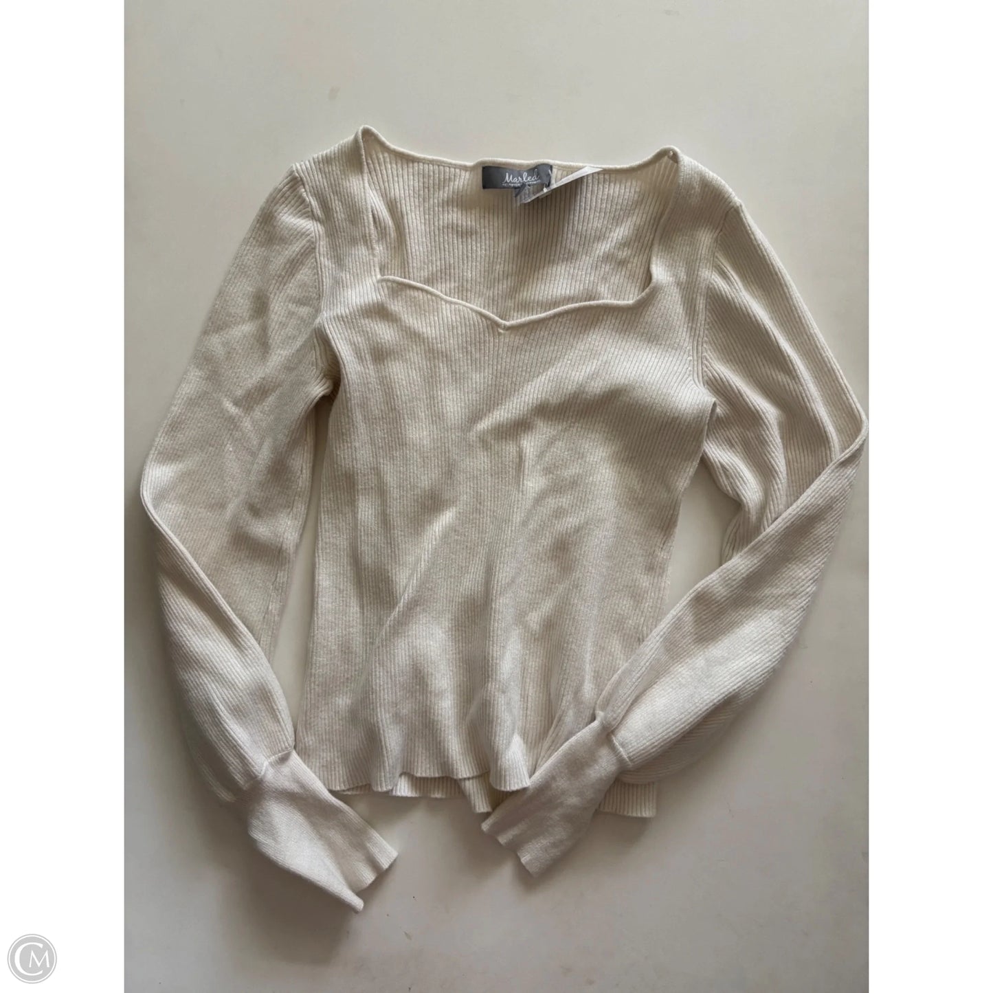 Sweater By Marled In Cream, Size: S
