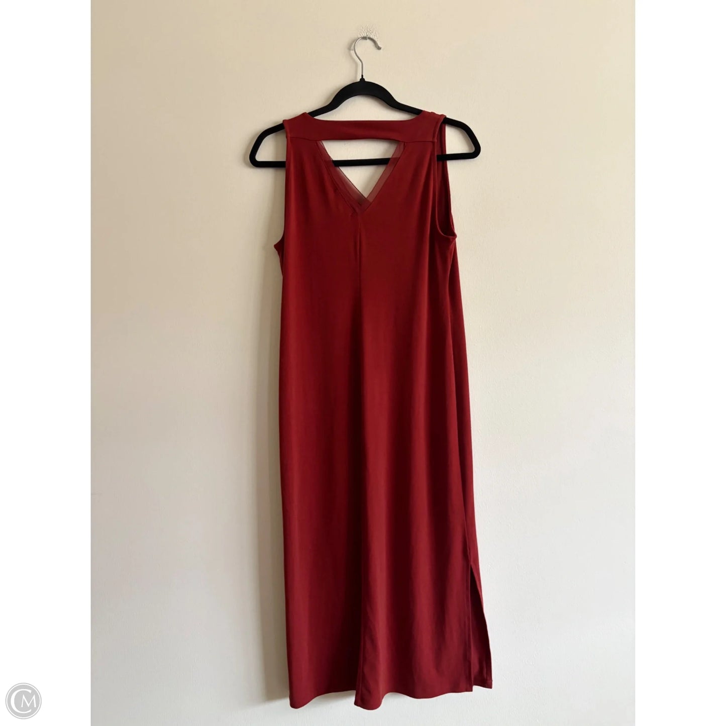 Dress Casual Maxi By Banana Republic In Brown, Size: S