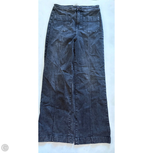 Jeans Wide Leg By Lc Lauren Conrad In Black, Size: 12