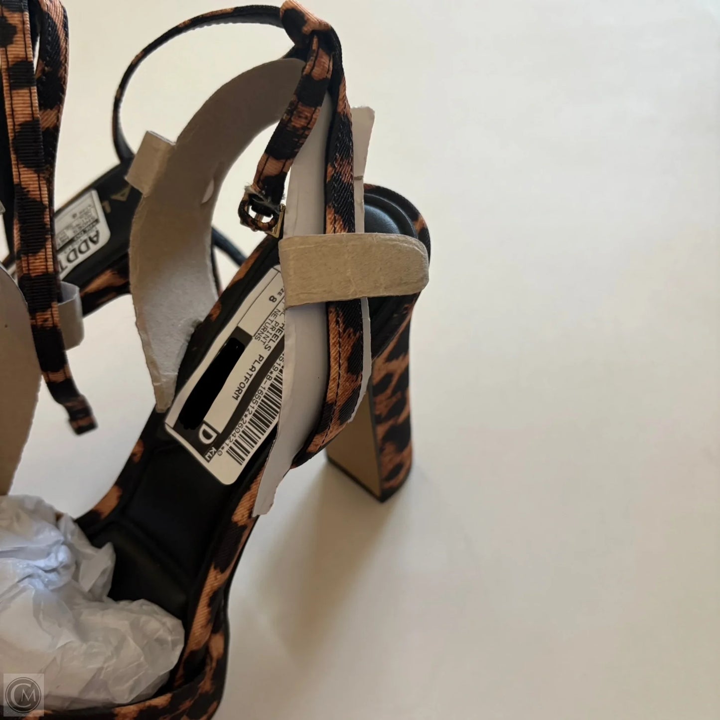Shoes Heels Platform By Aldo In Animal Print, Size: 8