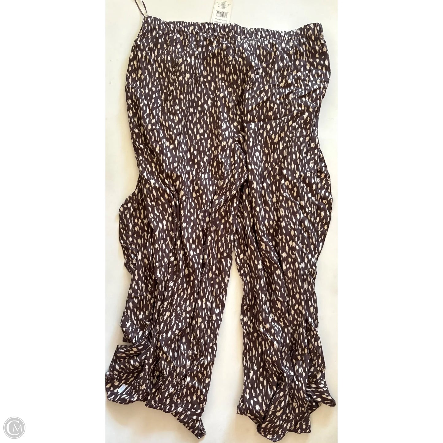 Pants Set 2pc By Cmc In Brown, Size: 2x