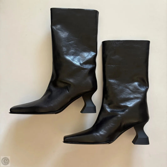 Boots Ankle Heels By Miista In Black, Size: 6.5