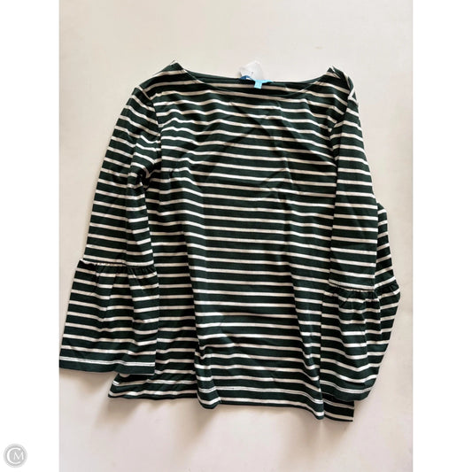 Top Long Sleeve By Draper James In Green, Size: S