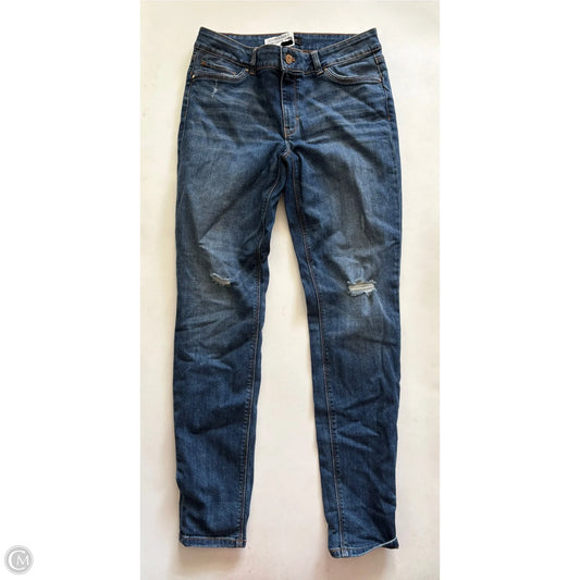 Jeans Straight By White House Black Market In Blue, Size: 8