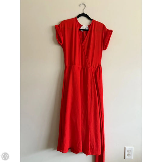Dress Party Long By Clothes Mentor In Orange, Size: M