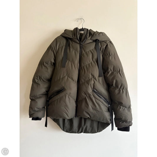 Jacket Puffer & Quilted By Saint & Sinner In Green, Size: L
