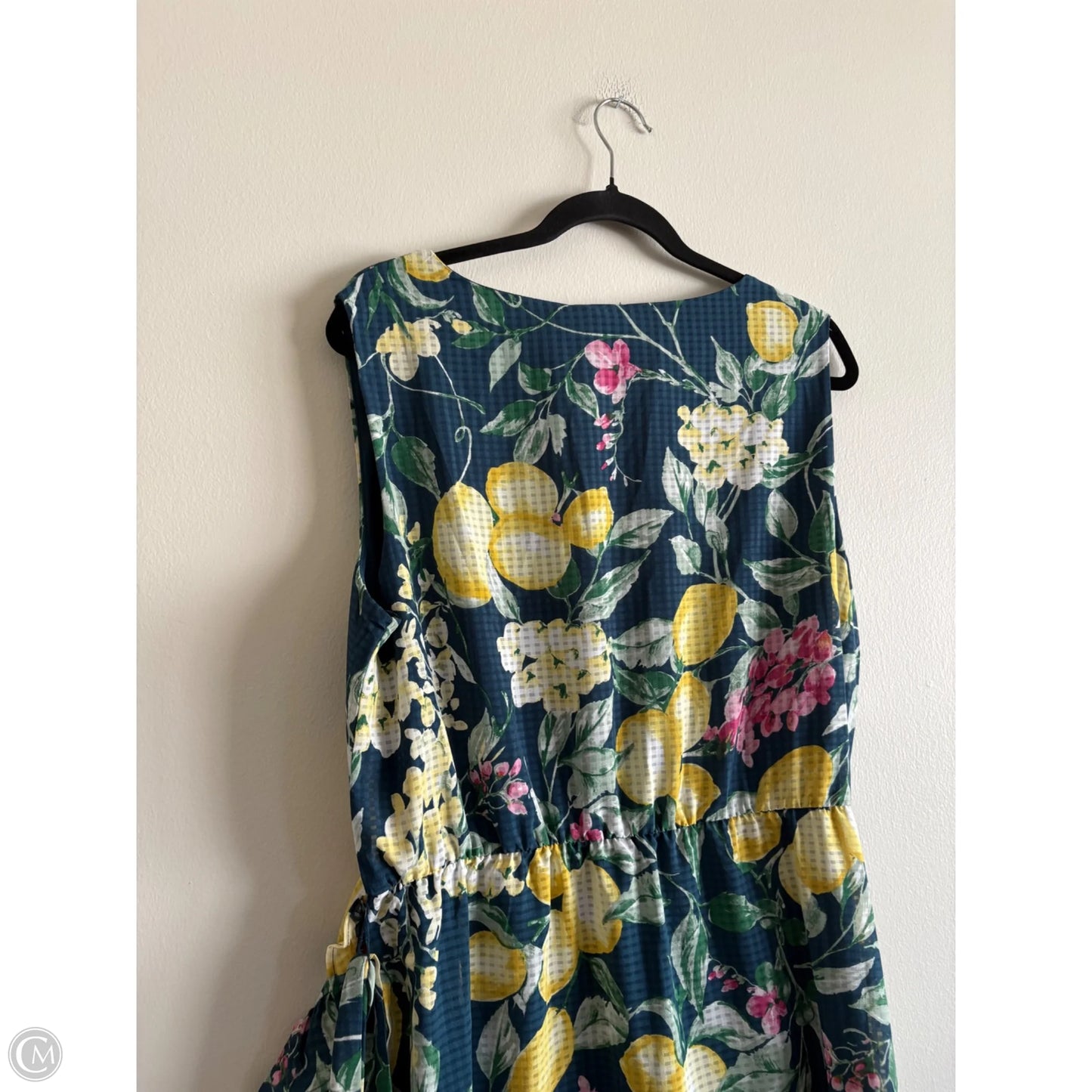Dress Casual Short By Bobeau In Floral Print, Size: Xl