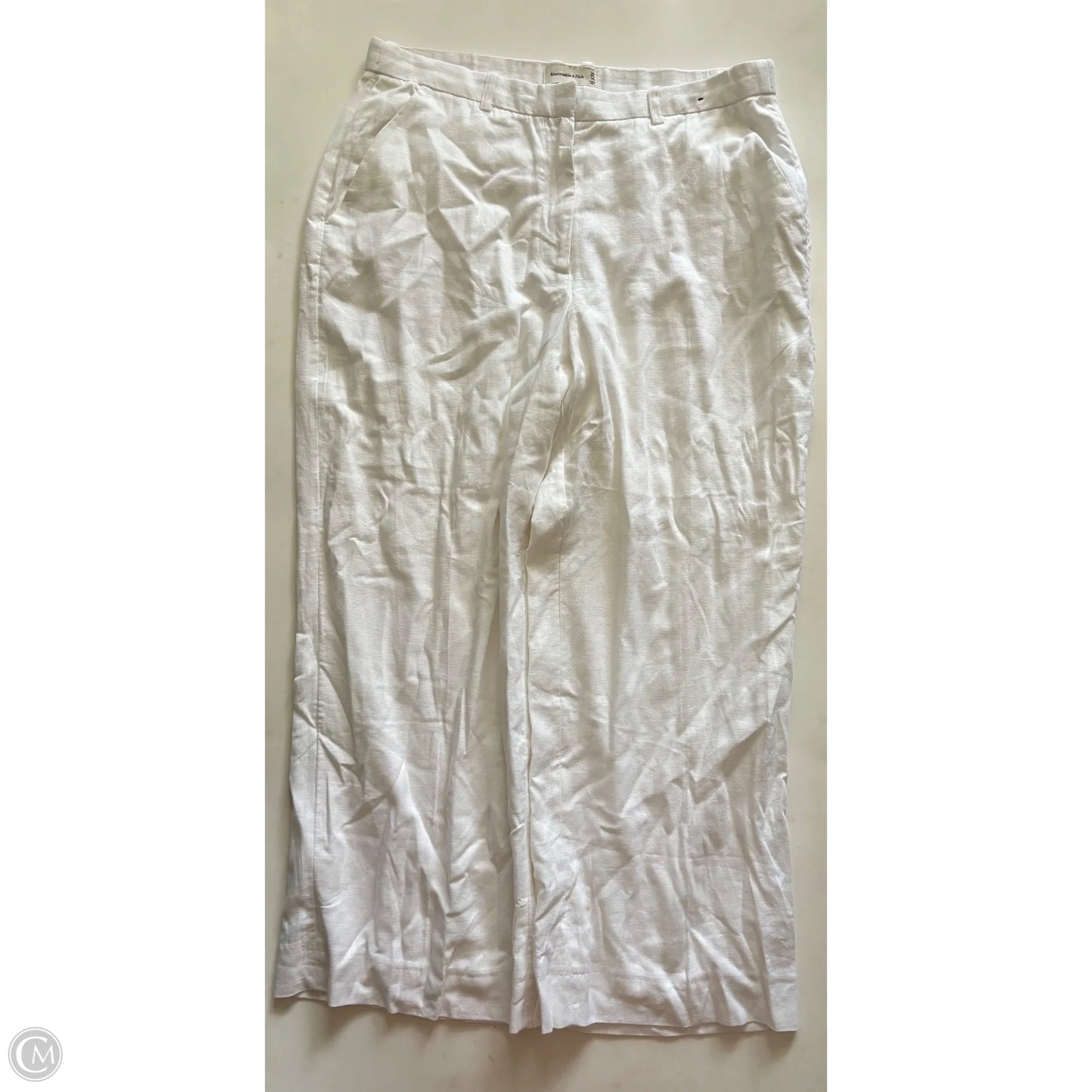 Pants Dress By Abercrombie And Fitch In White, Size: 14