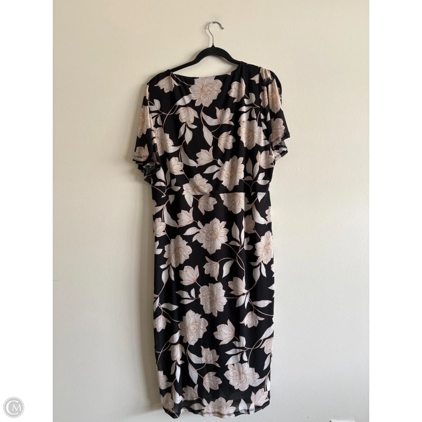 Dress Casual Midi By Torrid In Floral Print, Size: 3x